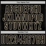 Sublimation Custom Geometric Black Soccer Jersey Shape Sports Uniform Cream Sublimation Custom Geometric Black Soccer Jersey Shape Sports Uniform Cream