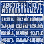 Soccer Uniform Lines Sublimation Sports Gray-White Custom Jersey Royal