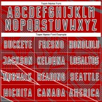 Red Jersey Steel Uniform Sports Sublimation Custom Soccer Lines Gray-White Red Jersey Steel Uniform Sports Sublimation Custom Soccer Lines Gray-White