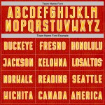 Sublimation Uniform Red Geometric Jersey Shape Soccer Gold-White Custom Sports