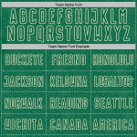 Kelly Sports Shape Jersey Sublimation Custom Uniform Geometric Cream Green Soccer