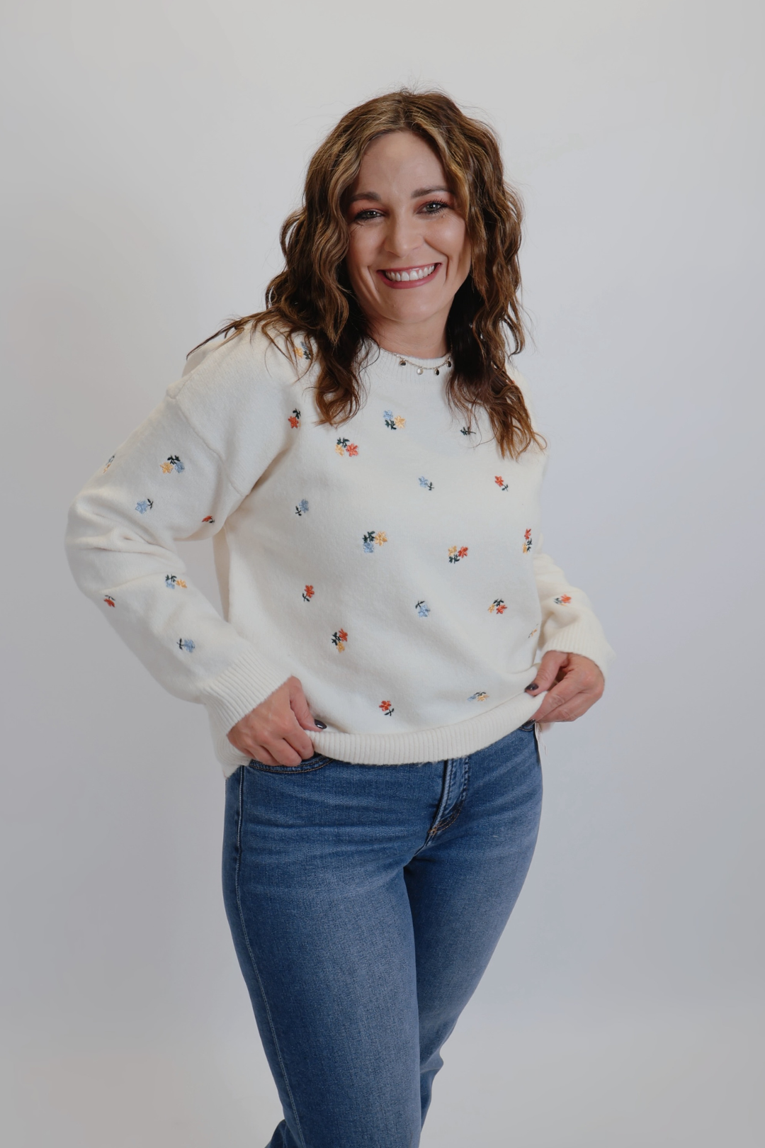 Cottage Bloom Sweater