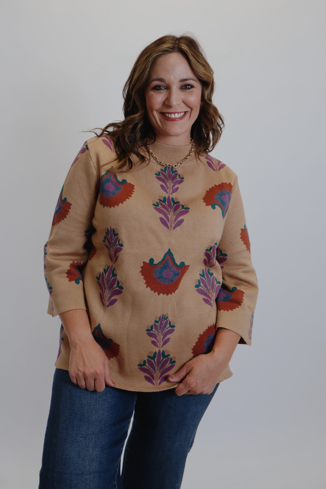 Blush Bloom Mini Dress in Plus