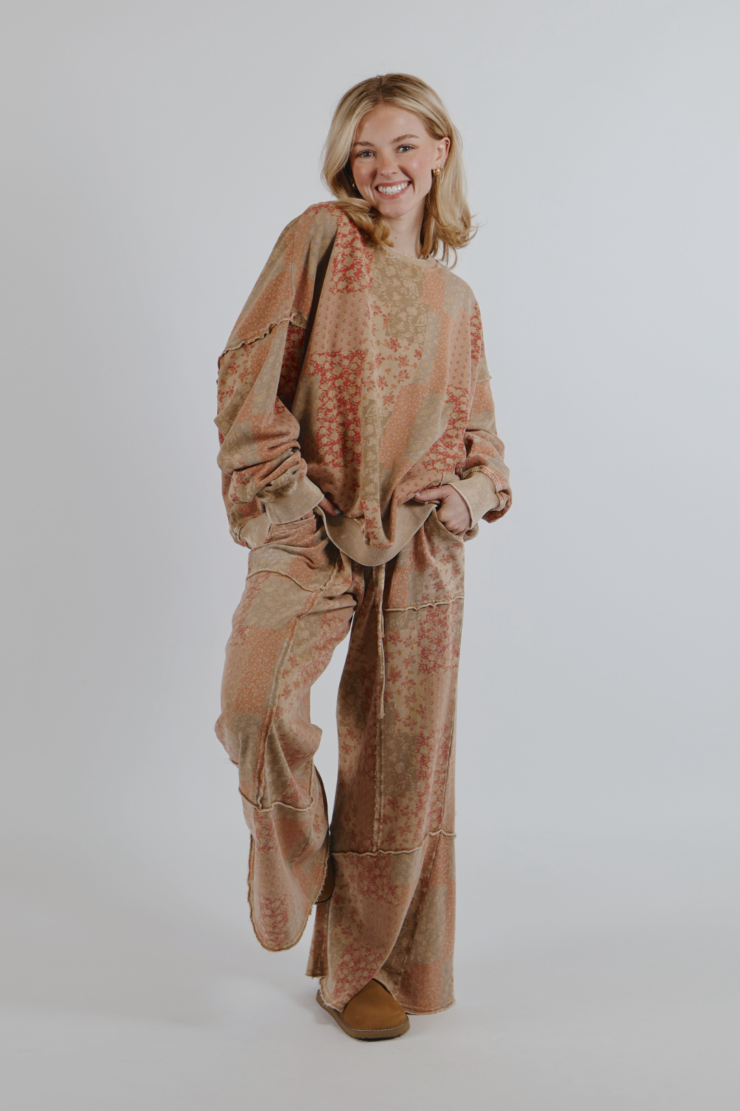 Blush Bloom Mini Dress in Plus