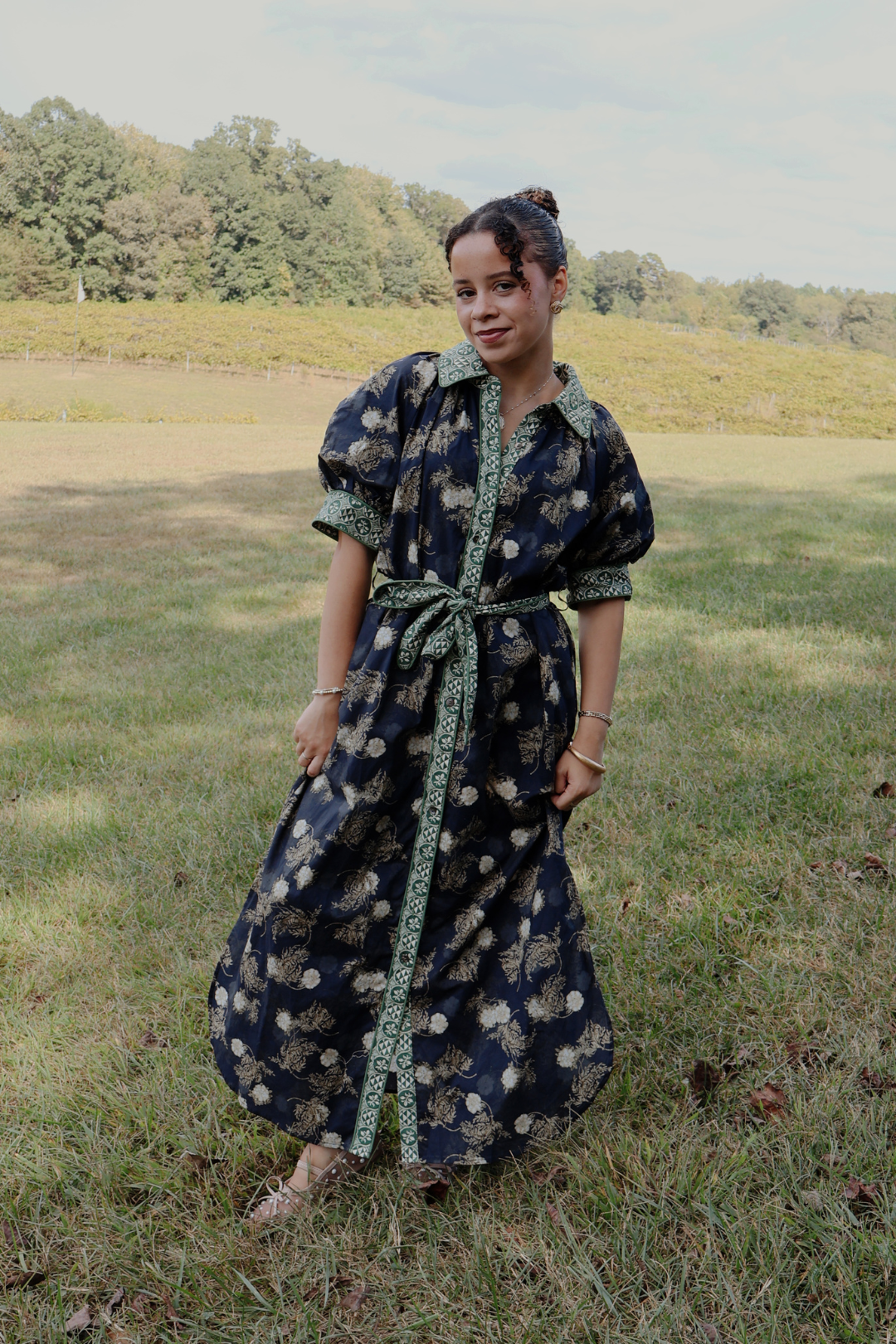 Meadow Muse Midi Dress