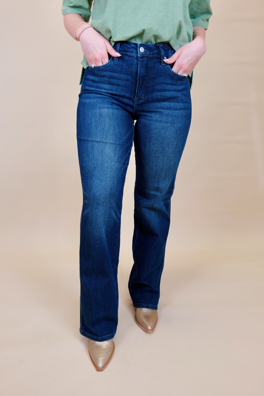 Carla Tummy Control Straight Jeans