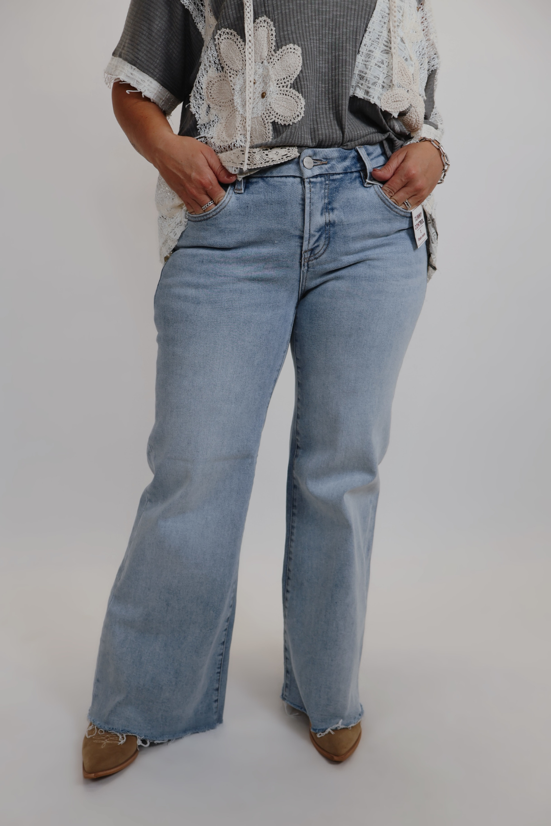 Blush Bloom Mini Dress in Plus