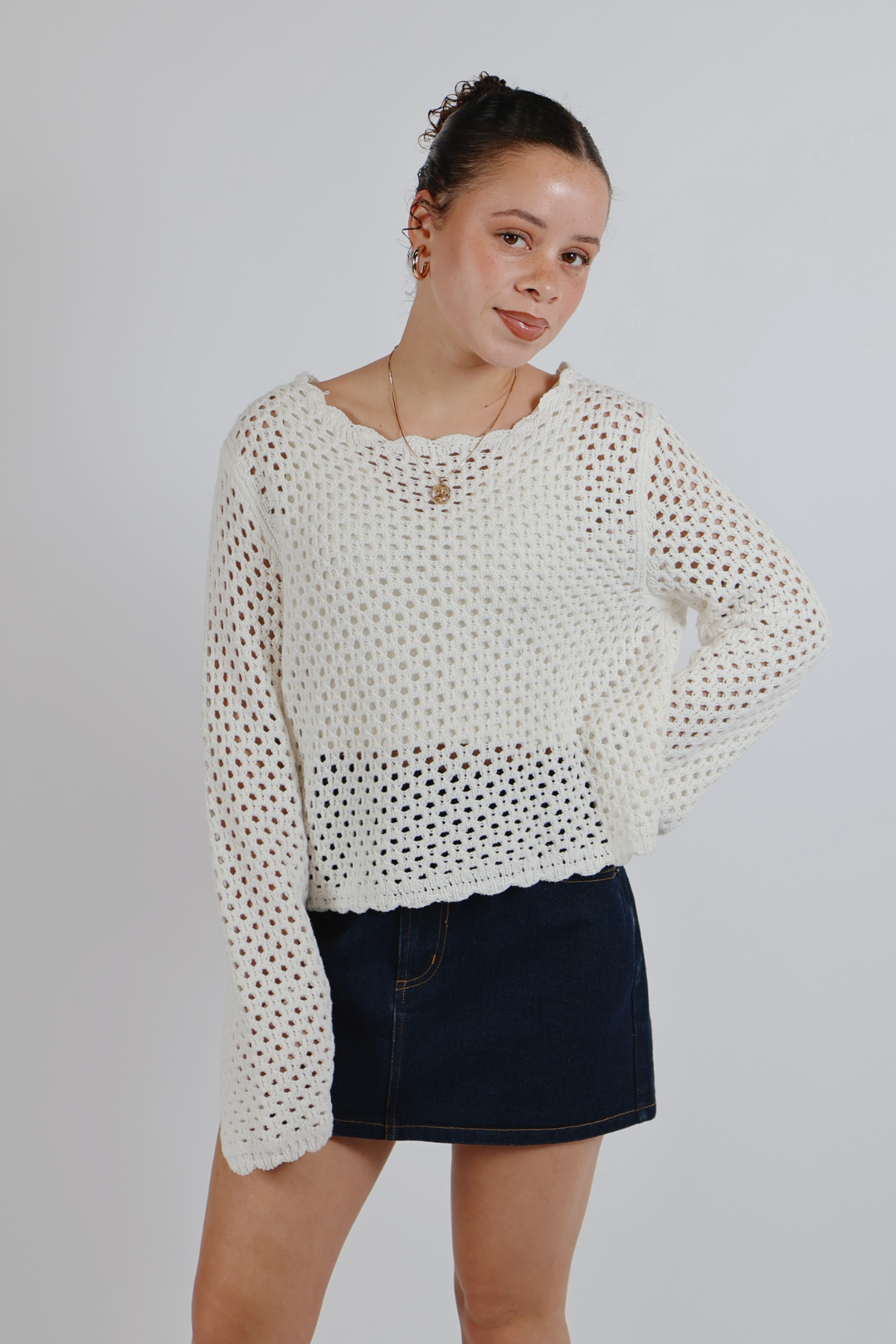 Blush Bloom Mini Dress in Plus