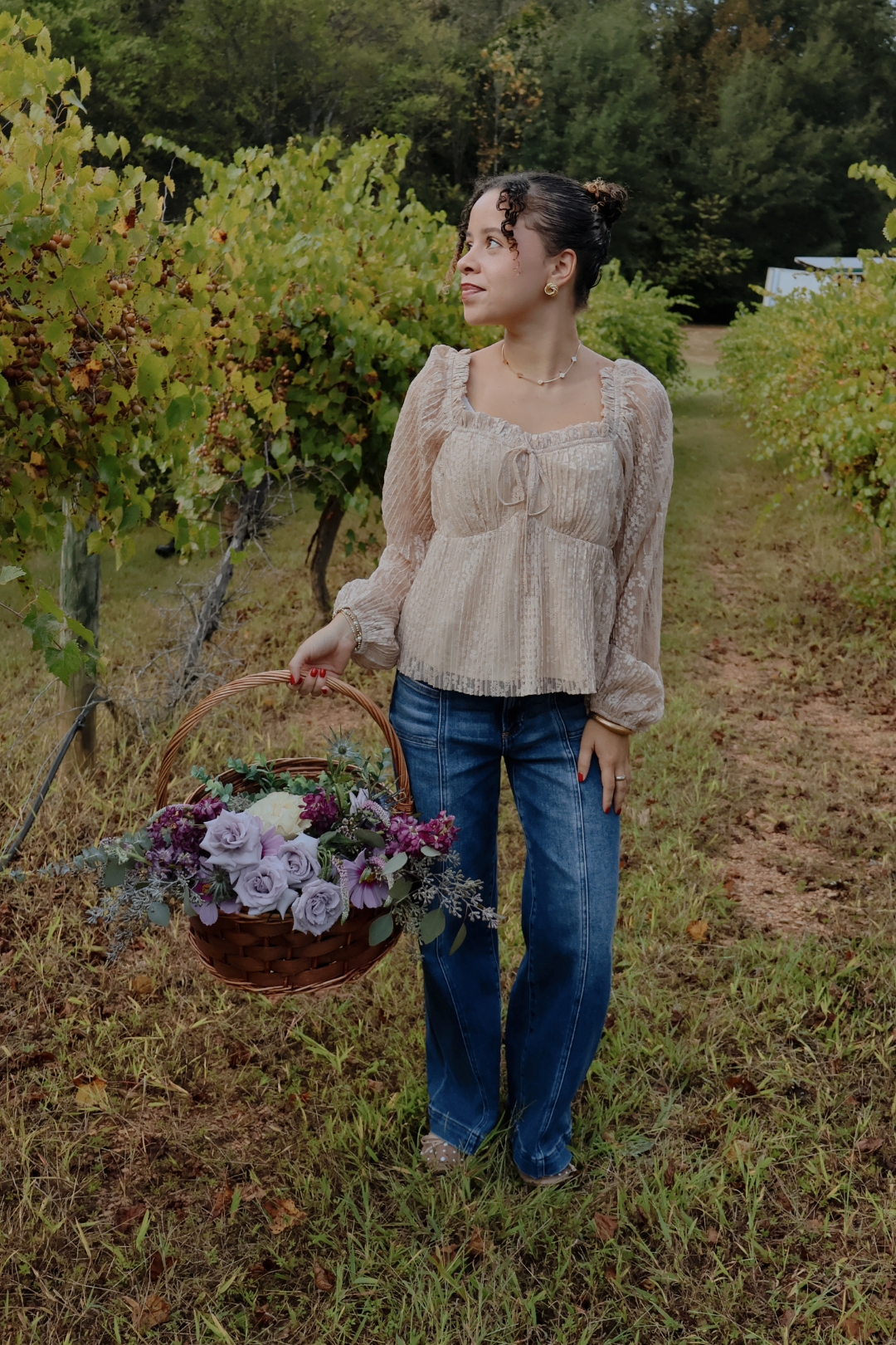 Blush Bloom Mini Dress in Plus