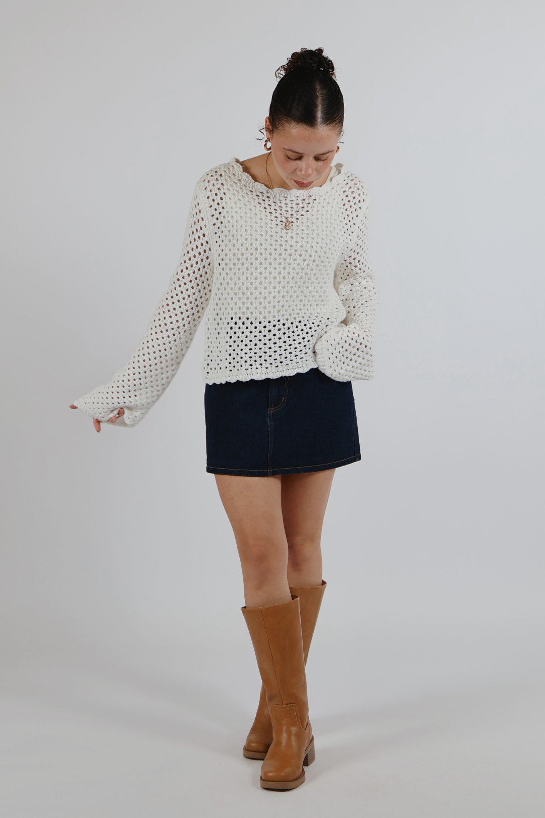 Blush Bloom Mini Dress in Plus