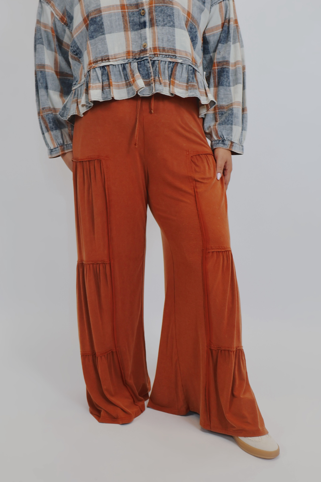 Sierra Tiered Boho Lounge Pants