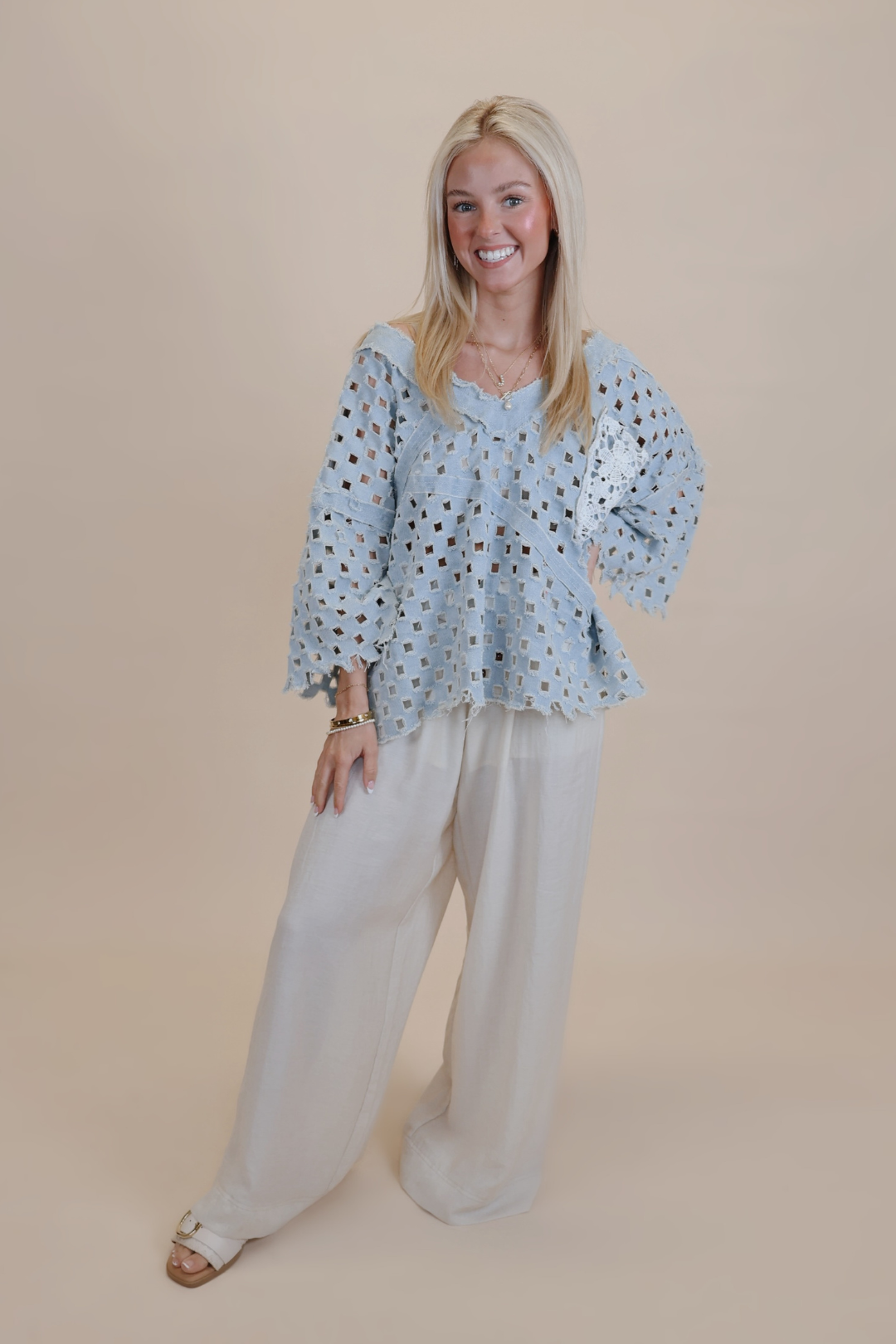 Blush Bloom Mini Dress in Plus