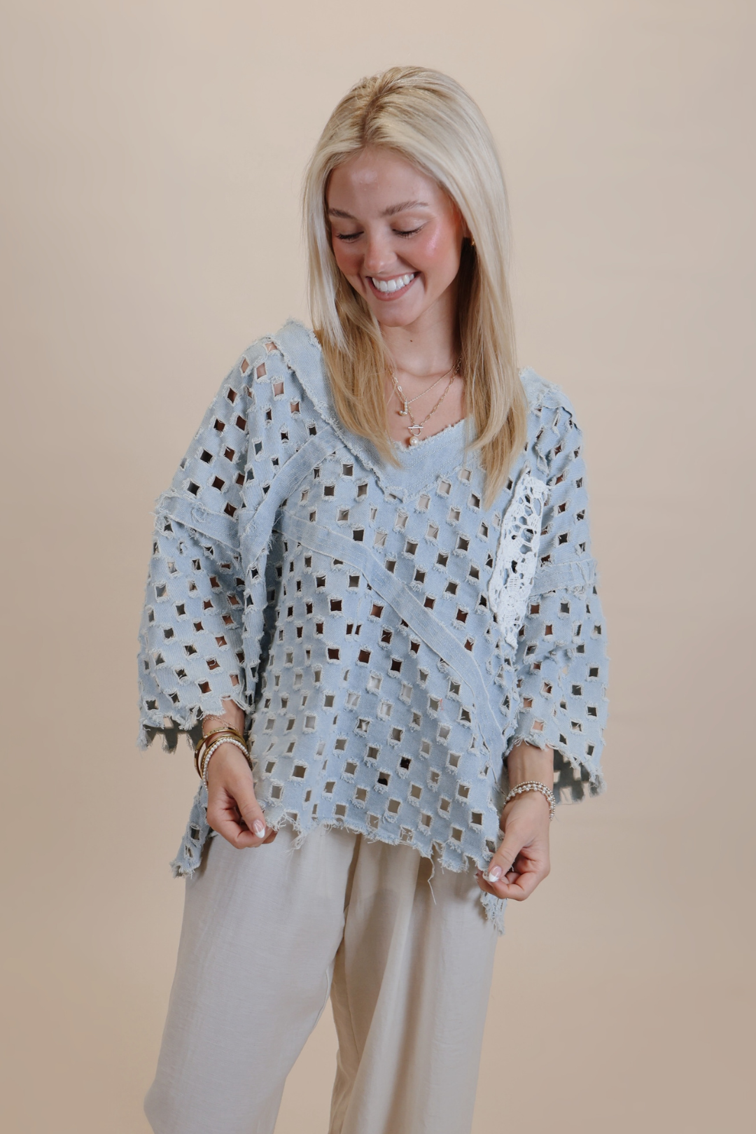 Blush Bloom Mini Dress in Plus