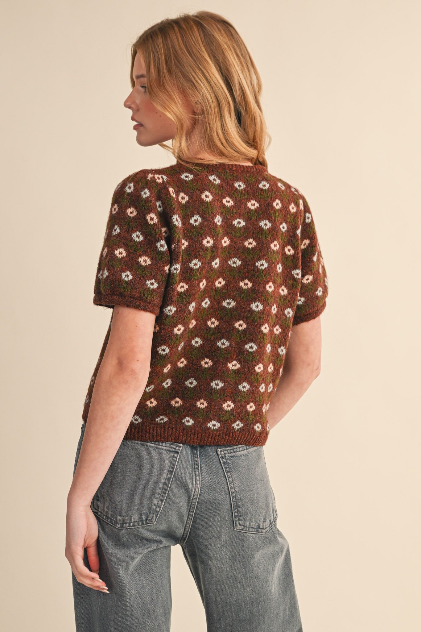 Blush Bloom Mini Dress in Plus