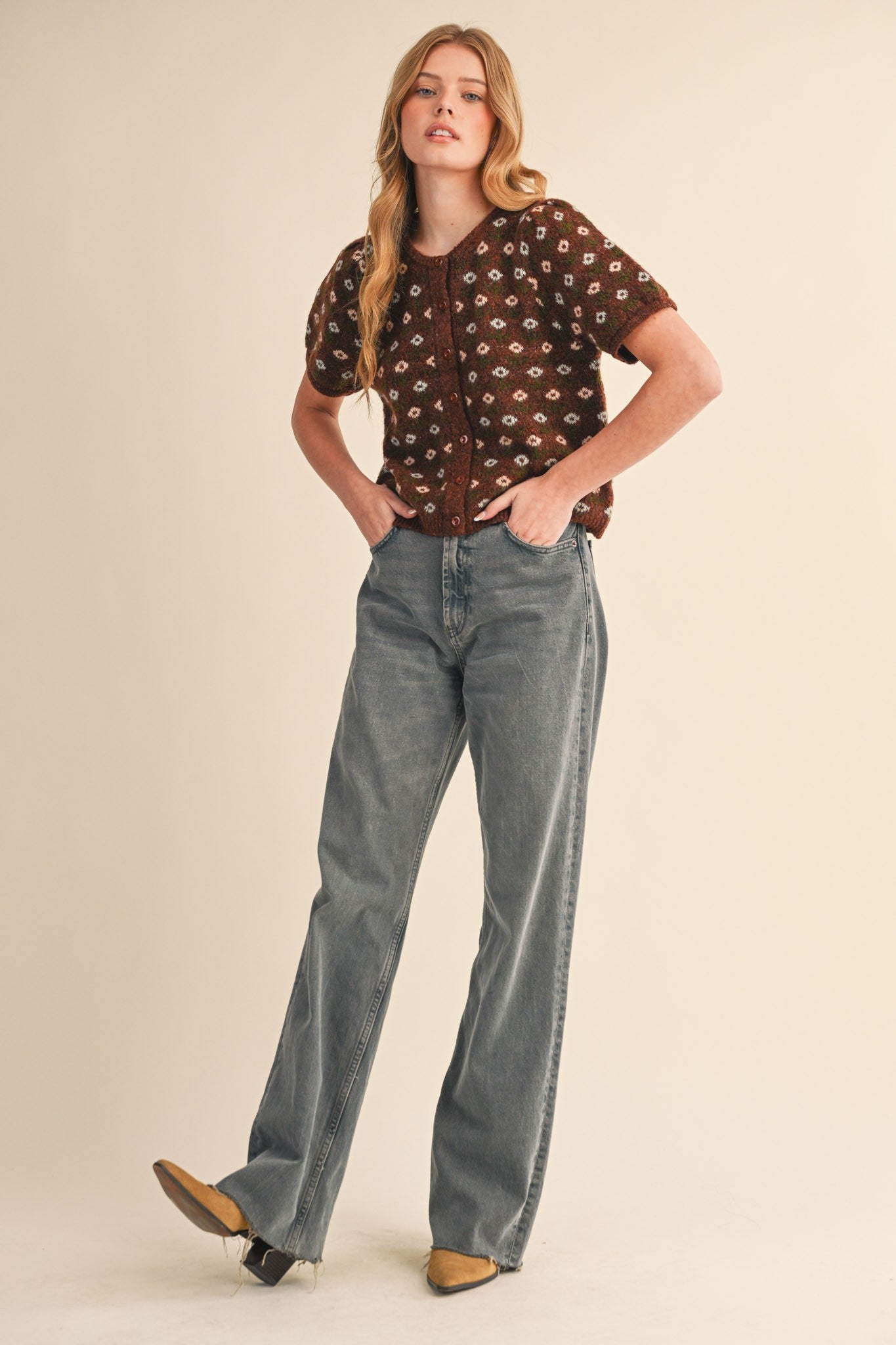 Blush Bloom Mini Dress in Plus