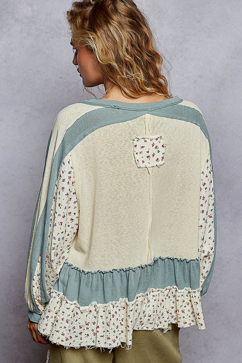 Blush Bloom Mini Dress in Plus