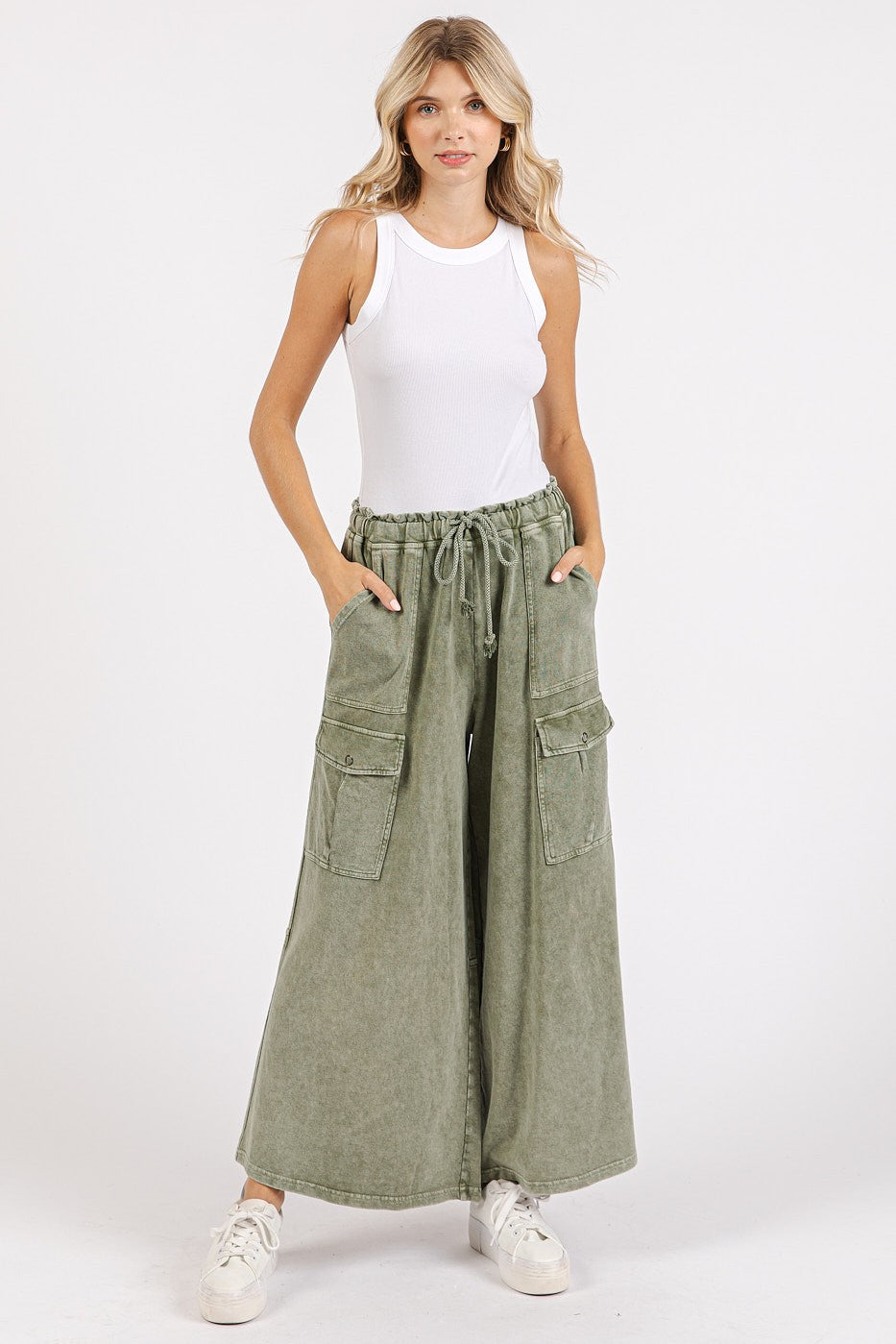 Weekend Wash Wide Cargo Pants